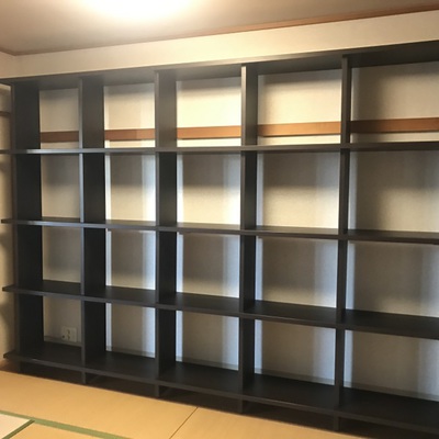 シェルフ棚設置