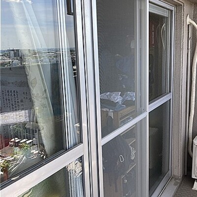 半田市　網戸交換工事