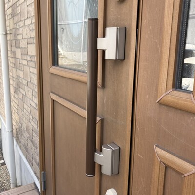 半田市　玄関ドア部品交換工事