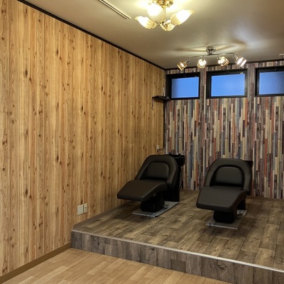 *＊　業務用シャンプー台の増設　＊*