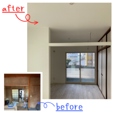 名古屋市中区【 2DKインフィル工事①】