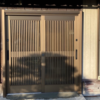 ♬玄関引戸リフォーム💛