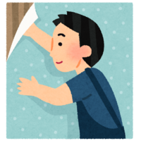 クロス張り替え～アクセント～