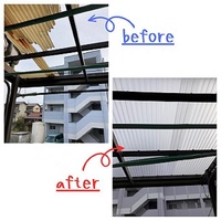 ＊*　テラス屋根張り替え工事　*＊