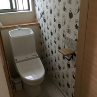 名古屋市中川区　クロス交換工事【リビング・和室】